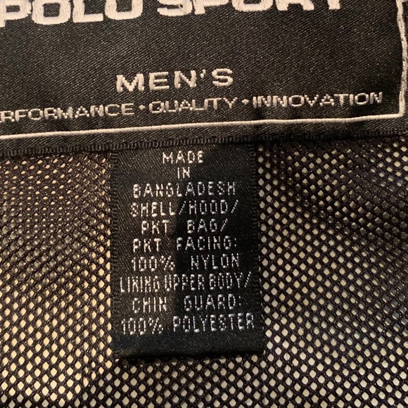 Men's hooded nylon jacket RLX POLO SPORT - Picture 14 of 16